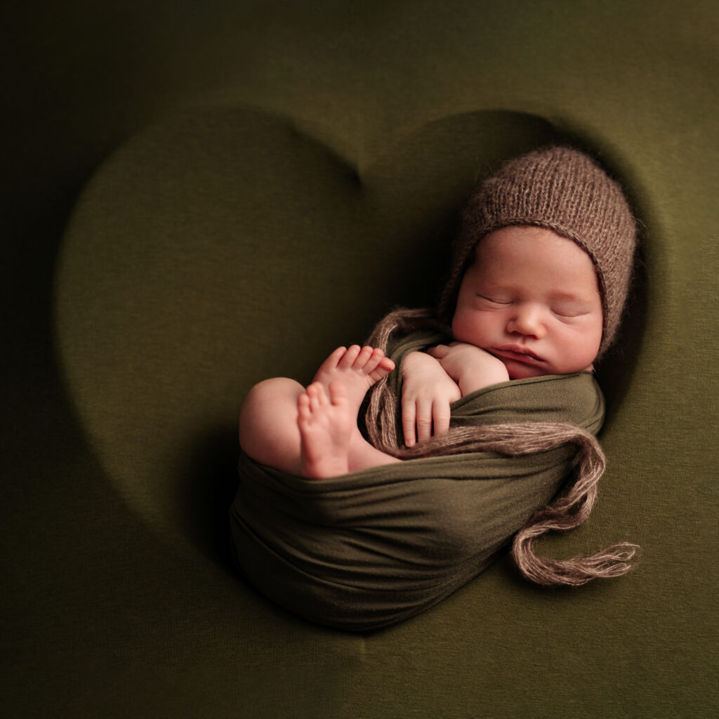 Babyshooting Bielefeld – natürliches Babyfoto im Studio