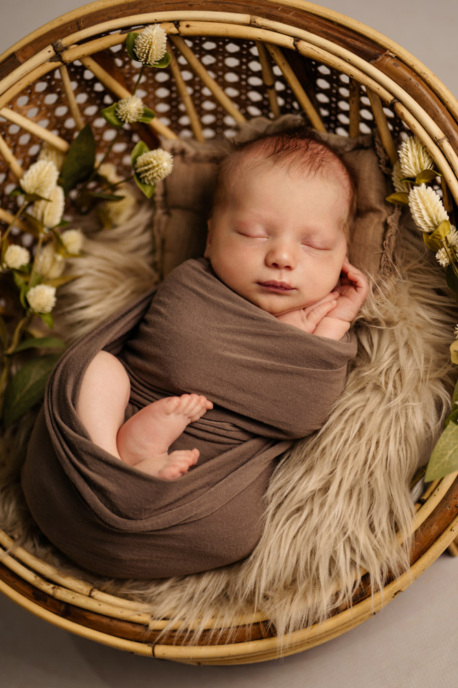 Einblick ins Fotoshooting – professionelle Babyfotografin Gütersloh