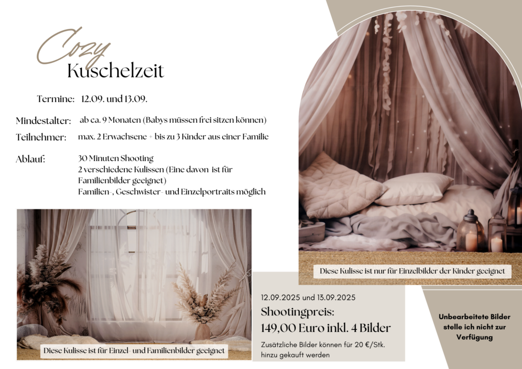 Shooting Aktion Cozy