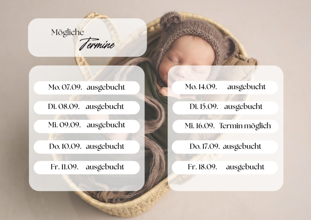Mögliche Termine